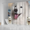 Samoyed Dog Print Shower Curtains-Free Shipping - Deruj.com