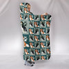 Cavalier King Charles Spaniel Dog Pattern Print Hooded Blanket-Free Shipping - Deruj.com