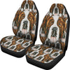 Saint Bernard Dog Patterns Print Car Seat Covers-Free Shipping - Deruj.com