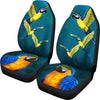 Blue-and-Yellow Macaw Parrot Print Car Seat Covers-Free Shipping - Deruj.com
