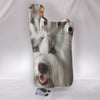 Cute Old English Sheepdog Print Hooded Blanket-Free Shipping - Deruj.com