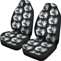 Havanese Dog Pattern Print Car Seat Covers-Free Shipping - Deruj.com