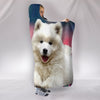 Samoyed Dog Print Hooded Blanket-Free Shipping - Deruj.com