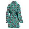 Amazing Lion Pattern Print Women's Bath Robe-Free Shipping - Deruj.com