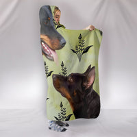Beauceron dog Print Hooded Blanket-Free Shipping - Deruj.com