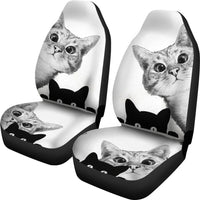 Cute Cats Art Print Car Seat Covers-Free Shipping - Deruj.com