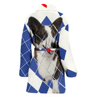 Cute Cardigan welsh corgi Dog Print Women's Bath Robe-Free Shipping - Deruj.com
