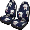 Bichon Frise Patterns Print Car Seat Covers-Free Shipping - Deruj.com