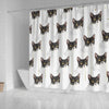 Cute Cats Print Shower Curtain-Free Shipping - Deruj.com