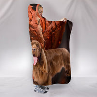 Cute Sussex Spaniel Print Hooded Blanket-Free Shipping - Deruj.com