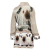 Himalayan guinea pig Print Women's Bath Robe-Free Shipping - Deruj.com
