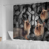 Lovely Australian Silky Terrier Print Shower Curtains-Free Shipping - Deruj.com