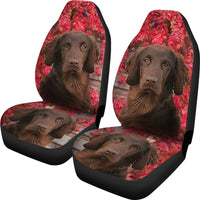 Cute Flat Coated Retriever Print Car Seat Covers-Free Shipping - Deruj.com
