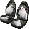 American Eskimo Print Car Seat Covers- Free Shipping - Deruj.com