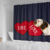 Teddy guinea pig Print Shower Curtain-Free Shipping - Deruj.com