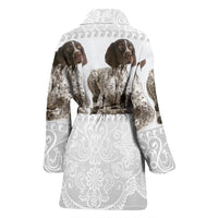 Amazing English Springer Spaniel Dog Print Women's Bath Robe-Free Shipping - Deruj.com