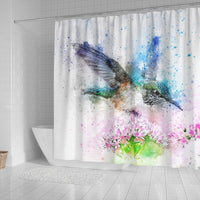 Bird Color Art Print Shower Curtains-Free Shipping - Deruj.com