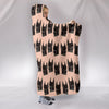 Doberman Pinscher Dog Pattern Print Hooded Blanket-Free Shipping - Deruj.com