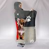 Chihuahua Puppies With Love Heart Print Hooded Blanket-Free Shipping - Deruj.com