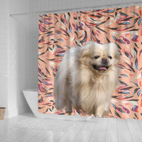 Pekingese Dog Print Shower Curtains-Free Shipping - Deruj.com