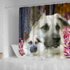 Cute Chinook Dog Print Shower Curtains-Free Shipping - Deruj.com