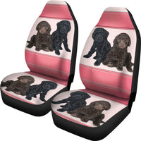 Cute Barbet Dog Print Car Seat Covers-Free Shipping - Deruj.com