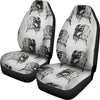 Sketch Of Saluki Dog Print Car Seat Covers-Free Shipping - Deruj.com