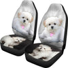 Cute Maltese Dog Print Car Seat Covers-Free Shipping - Deruj.com