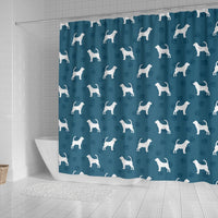 Bloodhound Dog Paws Print Shower Curtains-Free Shipping - Deruj.com