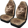 Cute British Shorthair Cat Print Car Seat Covers-Free Shipping - Deruj.com