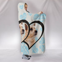 Norwich Terrier Print Hooded Blanket-Free Shipping - Deruj.com