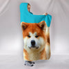 Cute Akita Dog Print Hooded Blanket-Free Shipping - Deruj.com