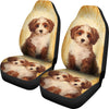 Cute Cavapoo Dog Print Car Seat Covers- Free Shipping - Deruj.com