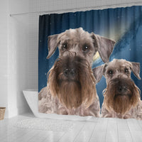 Cesky Terrier Print Shower Curtains-Free Shipping - Deruj.com