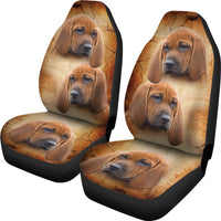 Redbone Coonhound Print Car Seat Covers-Free Shipping - Deruj.com
