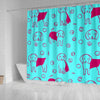 Cute Beagle Patterns Print Shower Curtain-Free Shipping - Deruj.com