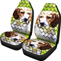 Beagle Dog Awesome Art Print Car Seat Covers-Free Shipping - Deruj.com