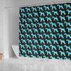 Lakeland Terrier Dog Pattern Print Shower Curtains-Free Shipping - Deruj.com