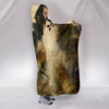 German Shepherd On Brown Print Hooded Blanket-Free Shipping - Deruj.com