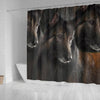 Belgian Tervuren Dog Print Shower Curtain-Free Shipping - Deruj.com