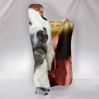Great Pyrenees Print Hooded Blanket-Free Shipping - Deruj.com