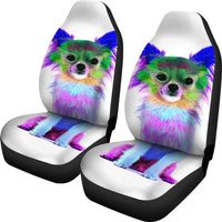 Colorful Chihuahua Dog Print Car Seat Covers-Free Shipping - Deruj.com