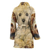 Yorkshire Terrier Print Women's Bath Robe-Free Shipping - Deruj.com
