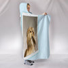Afghan Hound Tablet Print Hooded Blanket-Free Shipping - Deruj.com