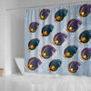 Acanthurus Achilles Fish Print Shower Curtains-Free Shipping - Deruj.com