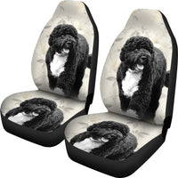 Portuguese Water Dog Print Car Seat Covers-Free Shipping - Deruj.com
