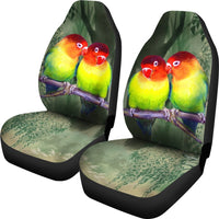 Cute Lovebird Print Car Seat Covers- Free Shipping - Deruj.com