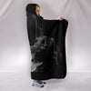 Black Labrador Retriever Print Hooded Blanket-Free Shipping - Deruj.com