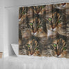 Maine Coon Cat Print Shower Curtain-Free Shipping - Deruj.com