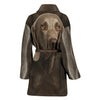 Amazing Weimaraner Dog Print Women's Bath Robe-Free Shipping - Deruj.com